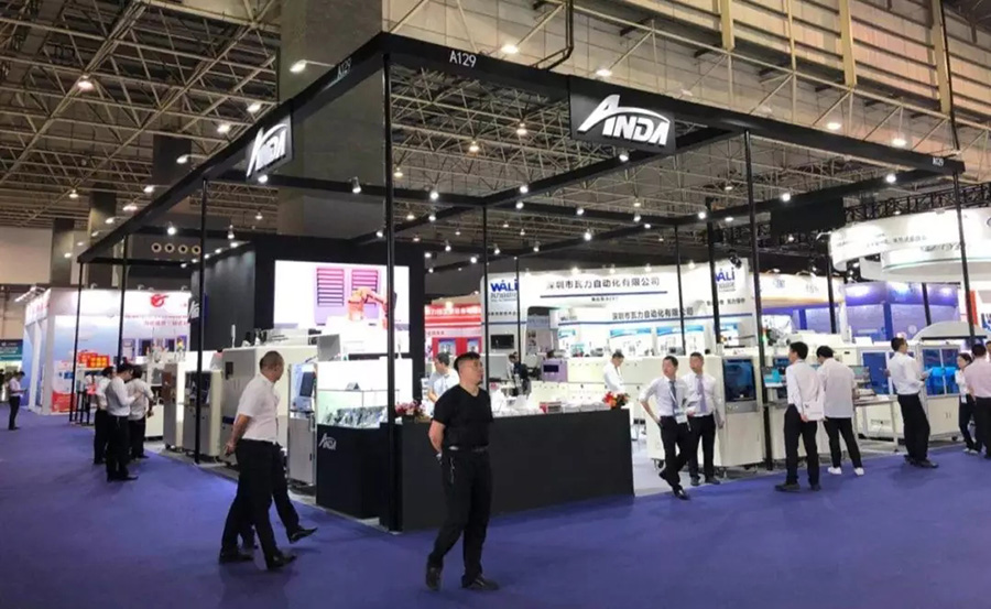 尊龙凯时坚持自主创新，多部设备首次公开亮相 | 电子制造自动化展报道